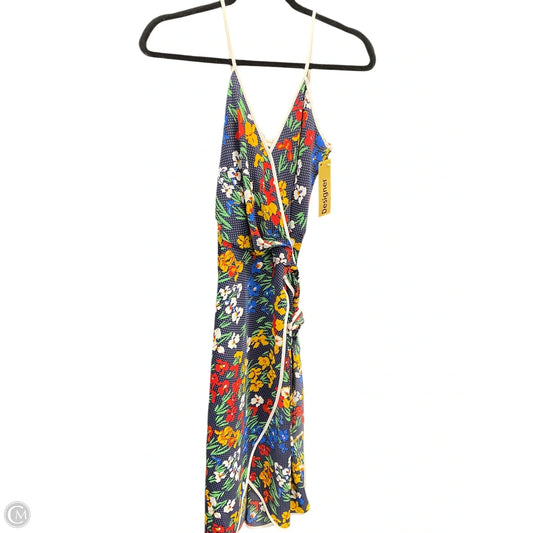 Dress Designer By Tory Burch In Blue & Red, Size: 4