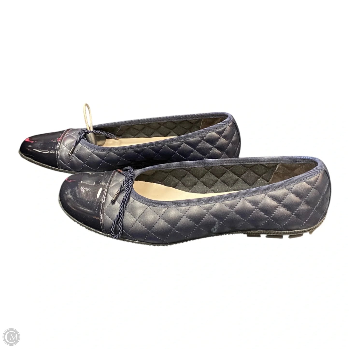 Shoes Flats By Clothes Mentor In Navy, Size: 7