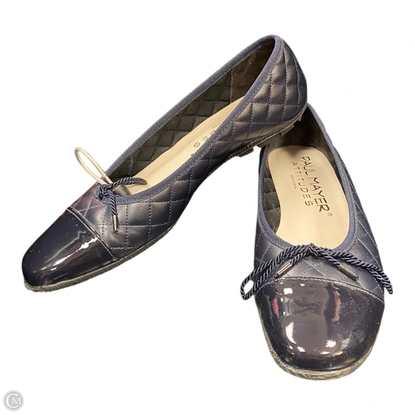 Shoes Flats By Clothes Mentor In Navy, Size: 7