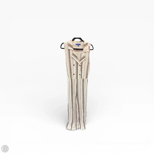 Jumpsuit By Apt 9 In Striped Pattern, Size: Xxl