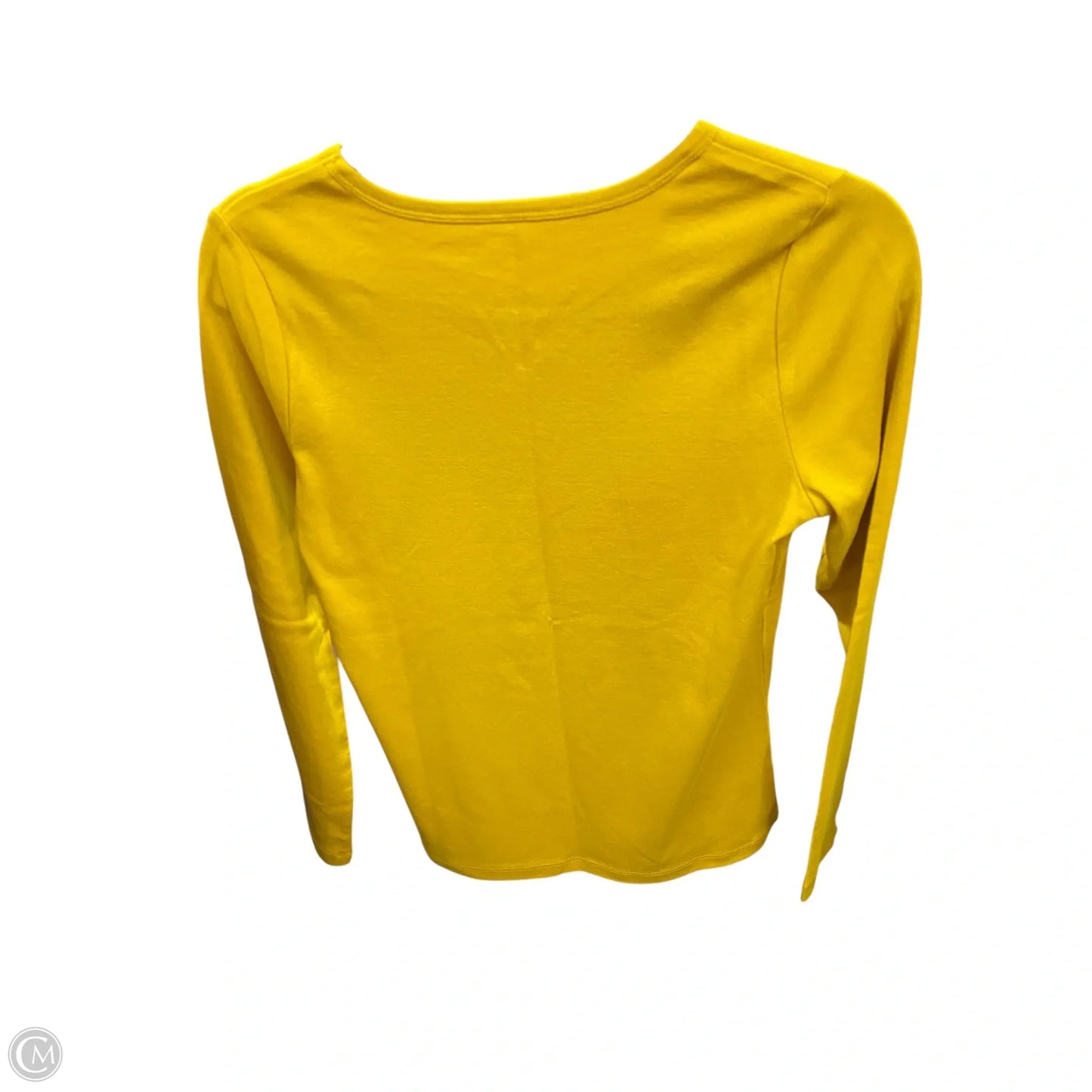 Top Long Sleeve Basic By Kim Rogers In Gold, Size: S