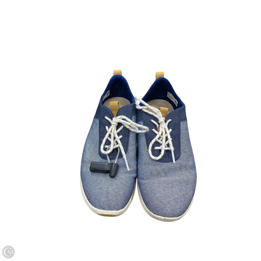Shoes Sneakers By Toms In Blue, Size: 9