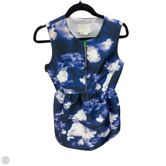 Dress Designer By Kate Spade In Blue & White, Size: 6