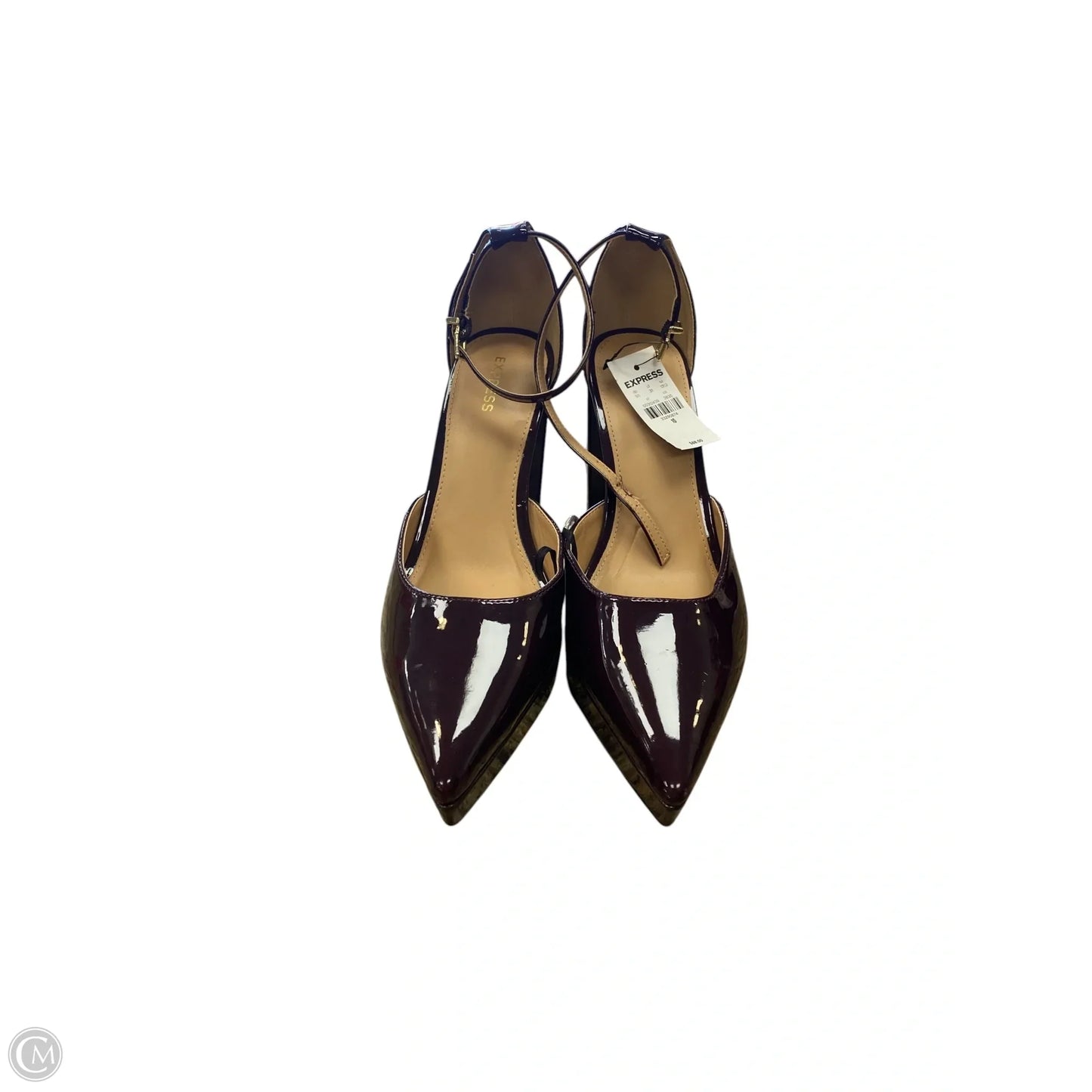 Shoes Heels Block By Express In Purple, Size: 10
