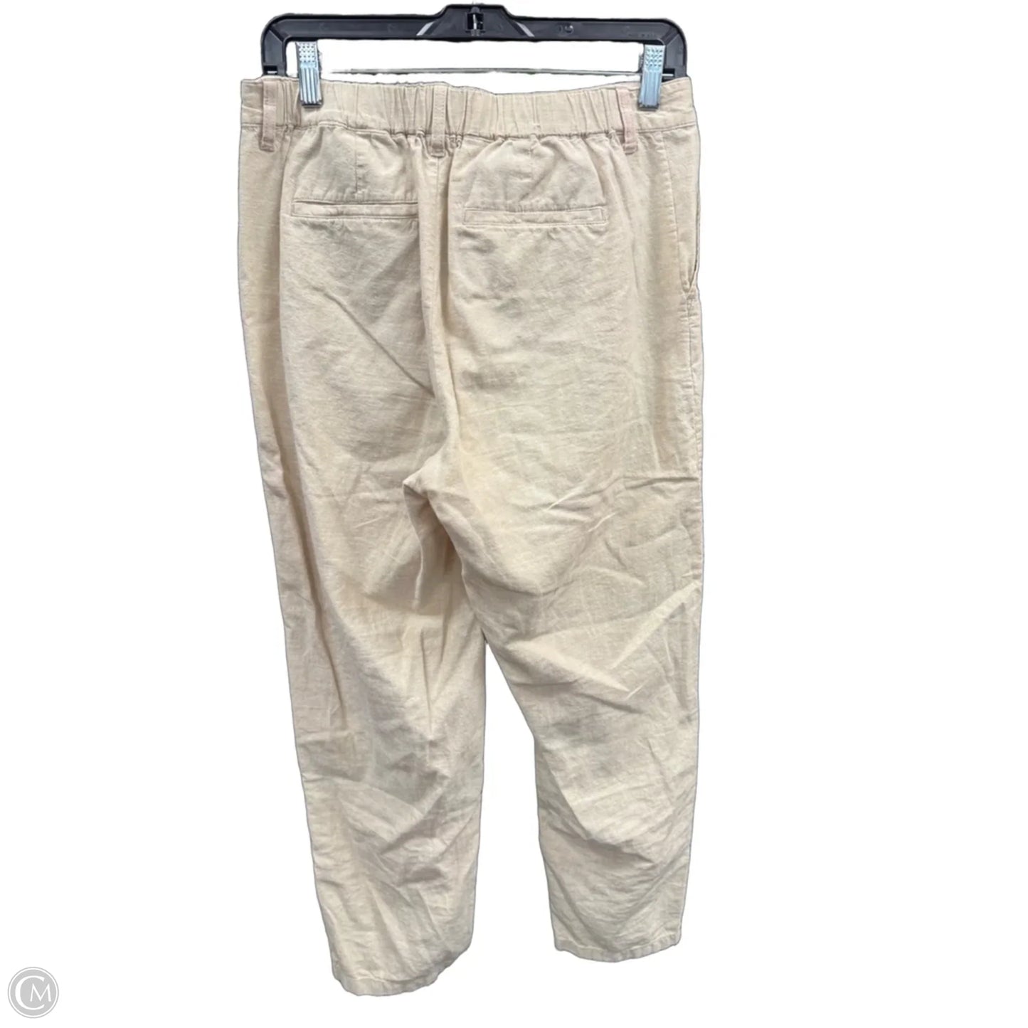 Pants Linen By Uniqlo In Tan, Size: M