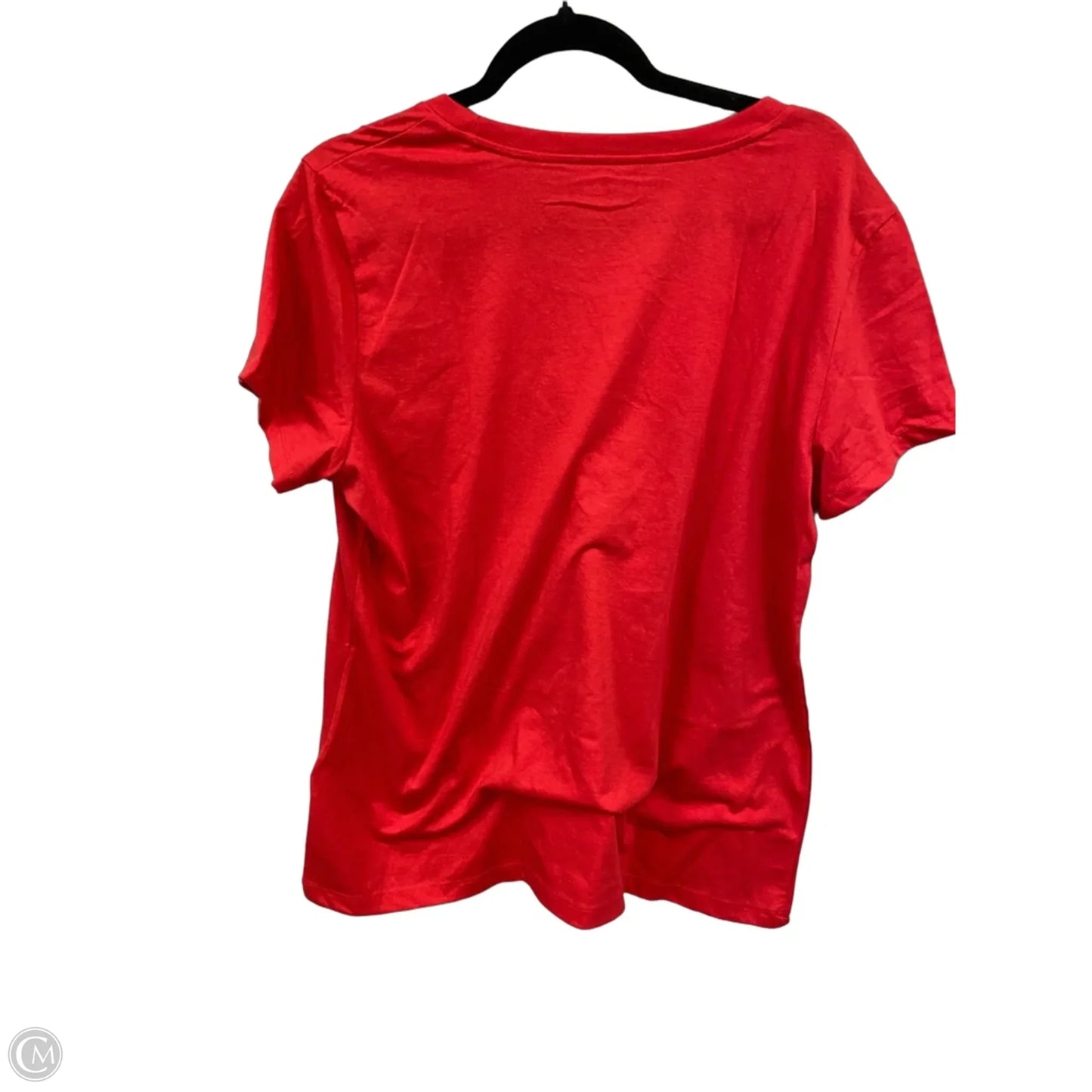 Top Short Sleeve By Nautica In Red, Size: Xxl