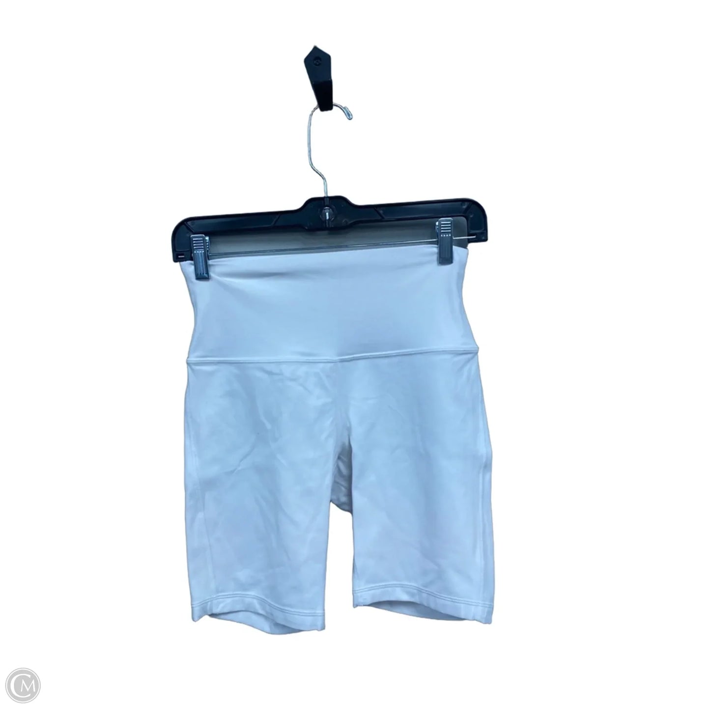 Athletic Shorts By Lululemon In White, Size: 6
