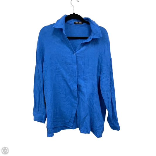 Swimwear Cover-up By Shein In Blue, Size: 6
