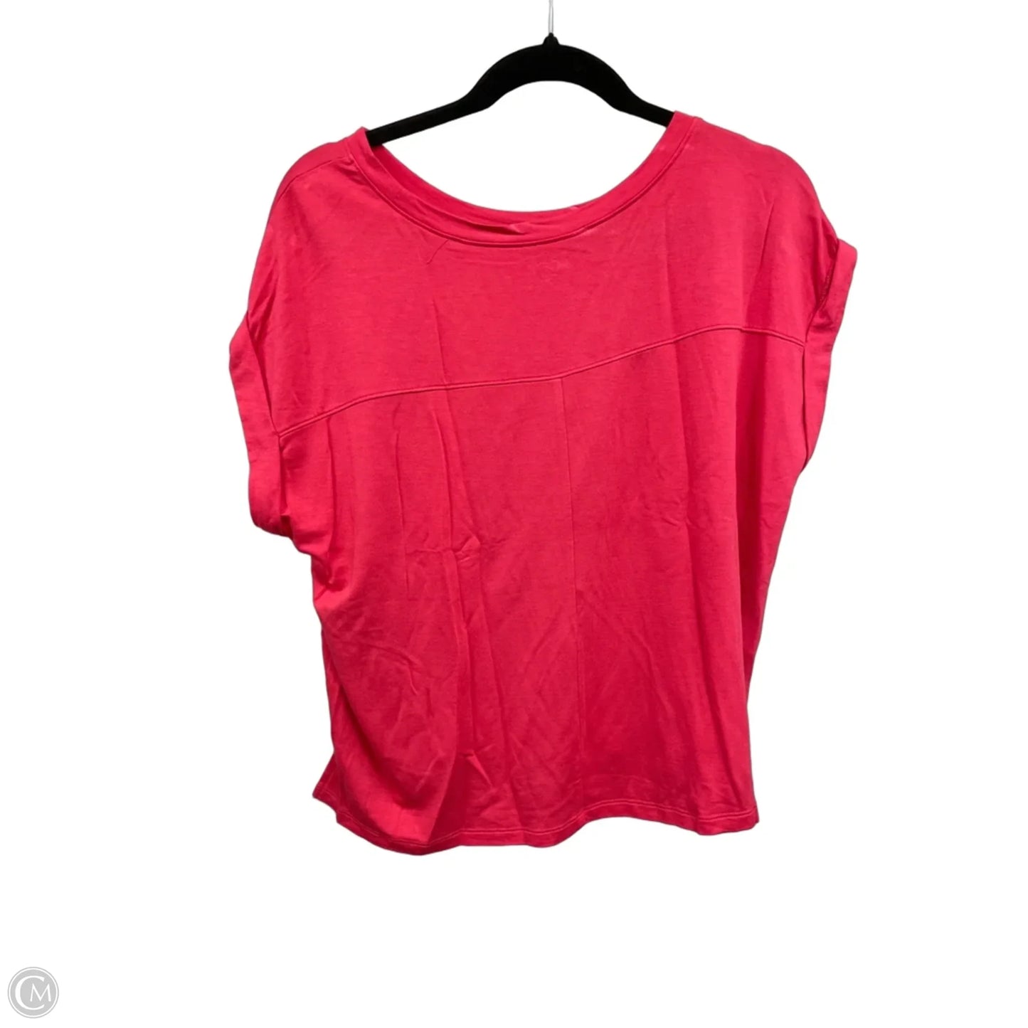 Top Short Sleeve By Loft In Pink, Size: S