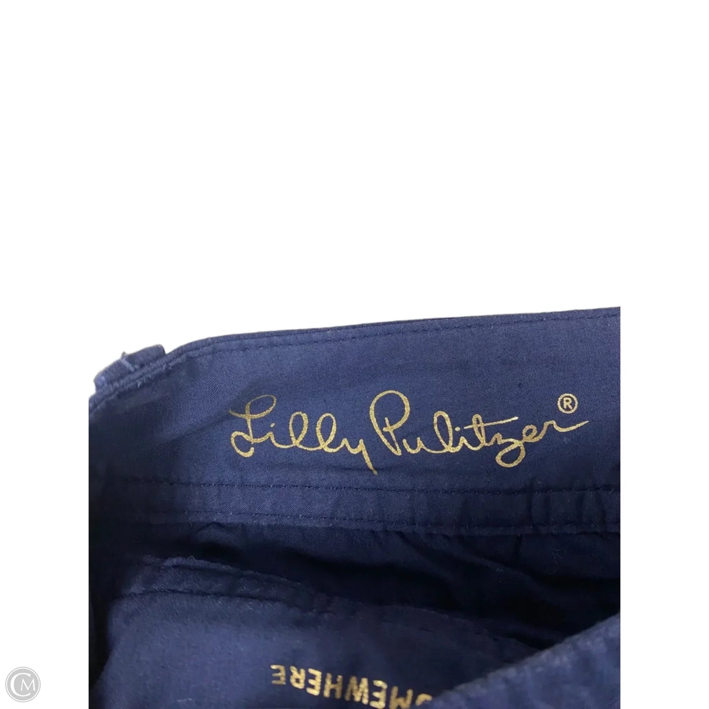Shorts Designer By Lilly Pulitzer In Navy, Size: 4