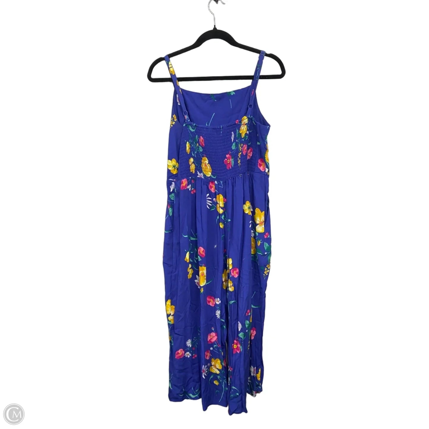 Jumpsuit By Old Navy In Blue & Yellow, Size: L