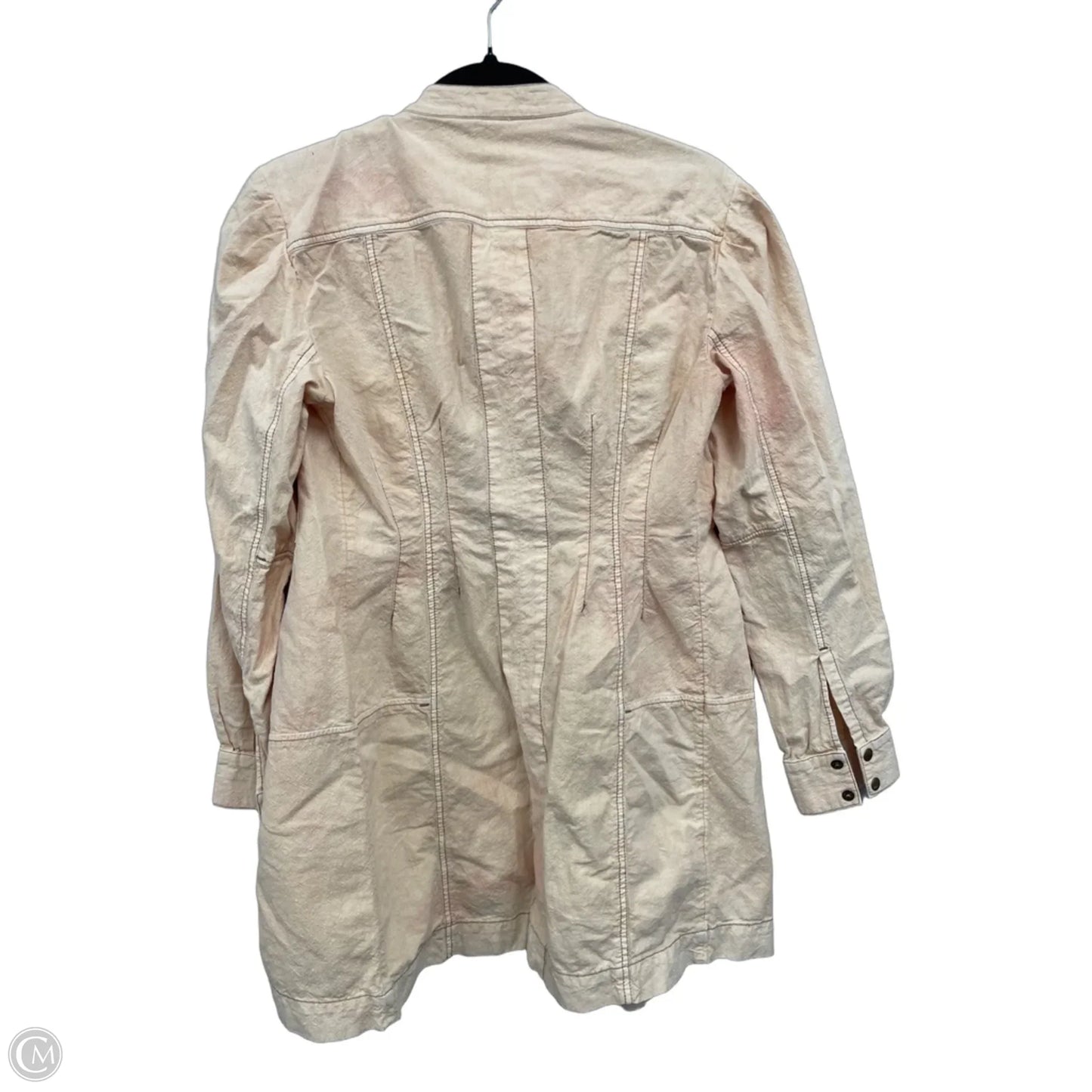 Jacket Utility By Free People In Peach, Size: Xs