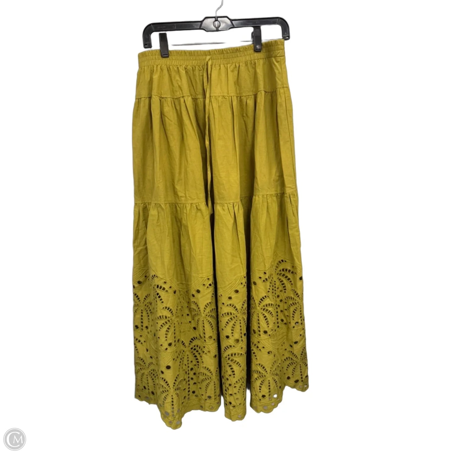 Skirt Maxi By Moon River In Green, Size: L