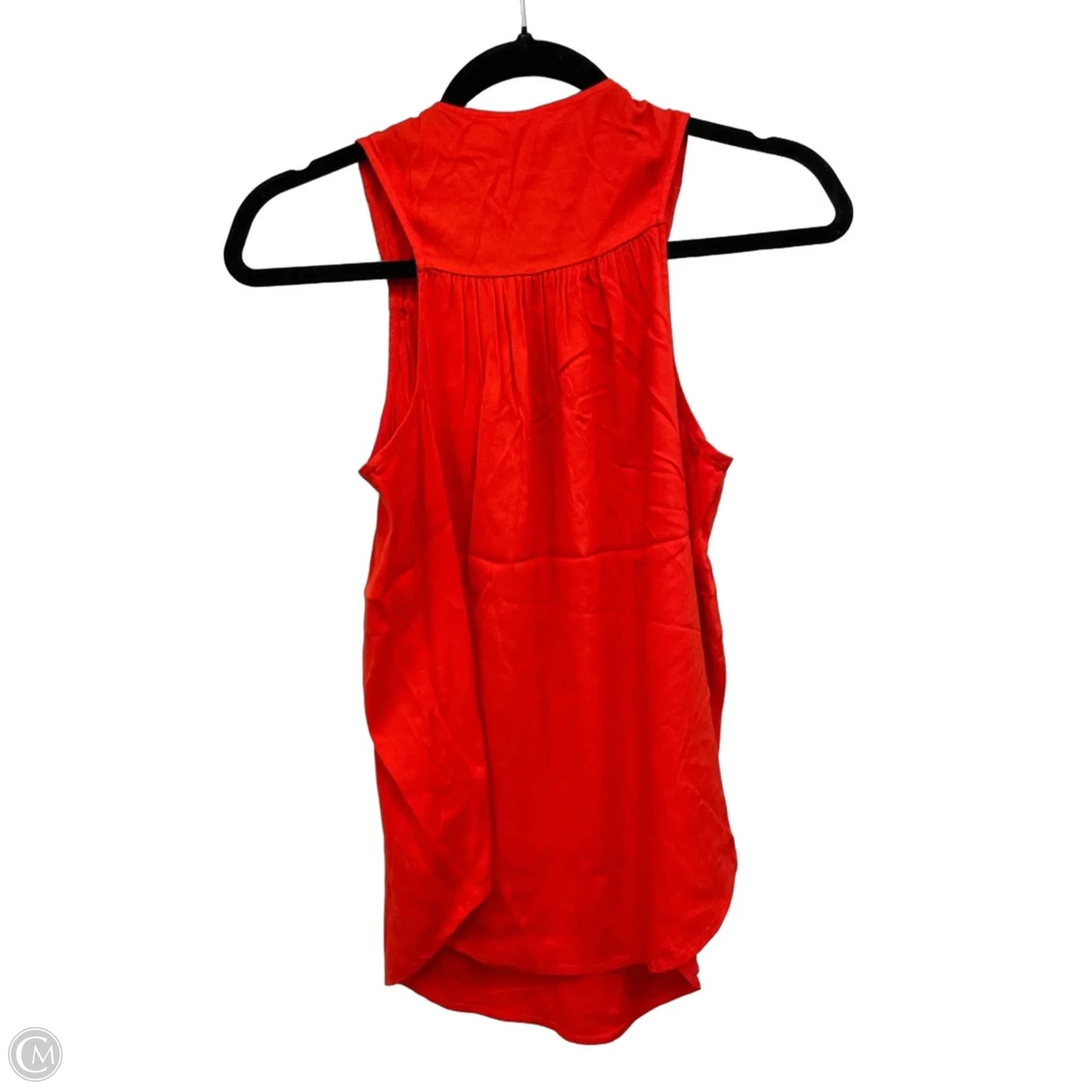 Blouse Sleeveless By Ella Moss In Red, Size: Xxl