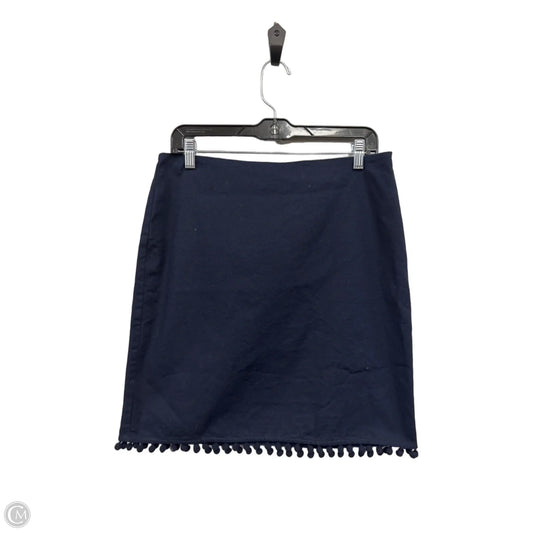 Skirt Mini & Short By Talbots In Navy, Size: 8