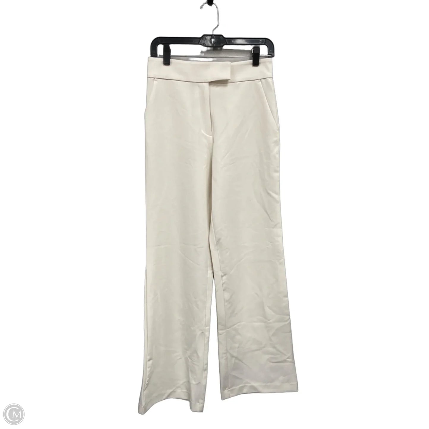 Pants Wide Leg By H&m In Ivory, Size: 6