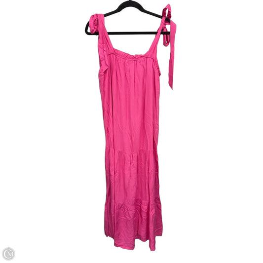 Dress Casual Maxi By Clothes Mentor In Pink, Size: M