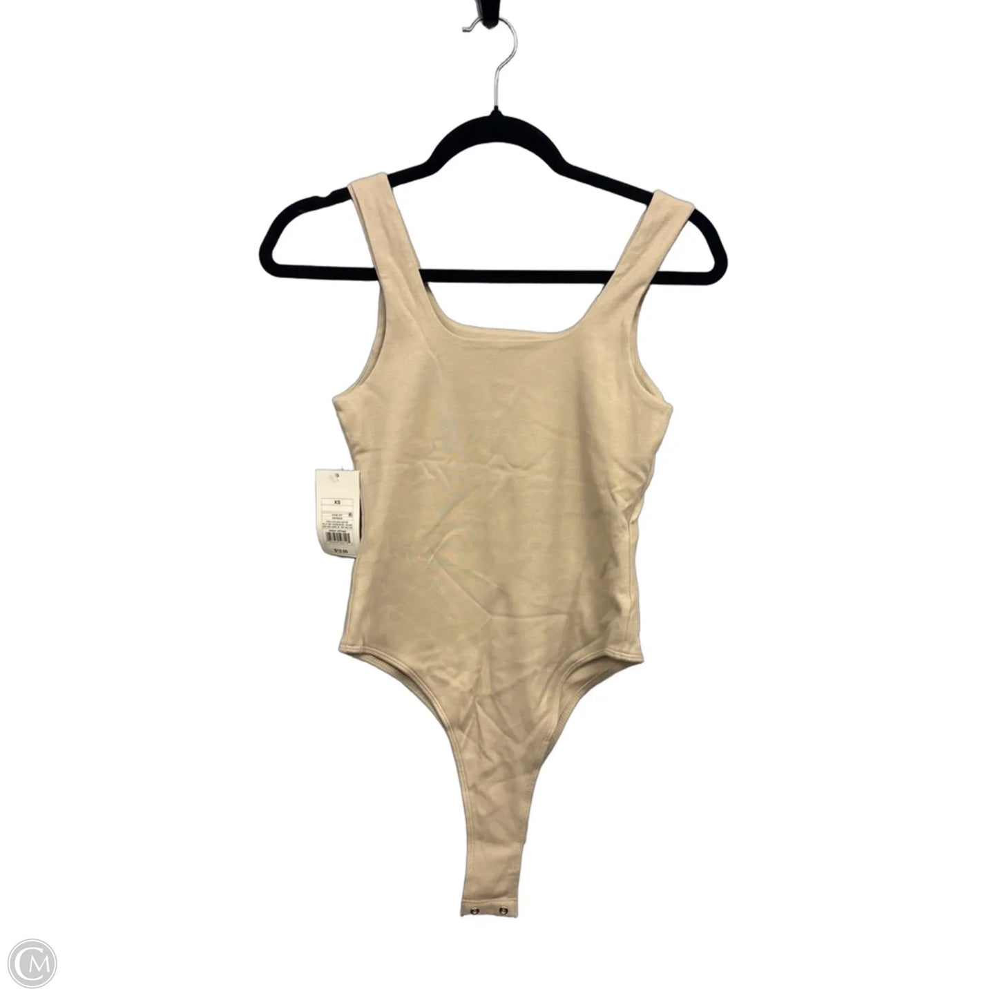 Bodysuit By A New Day In Tan, Size: Xs