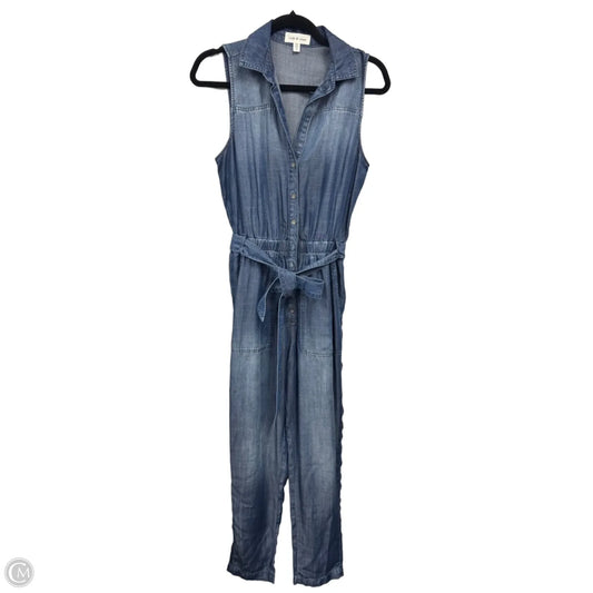 Jumpsuit By Cloth & Stone In Blue Denim, Size: Xs