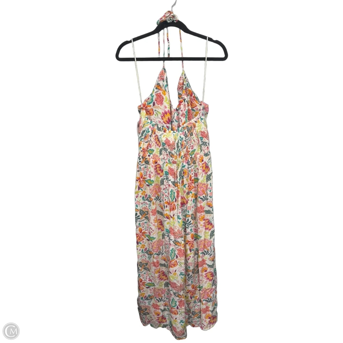 Dress Casual Maxi By Old Navy In Orange & Pink, Size: Xxl