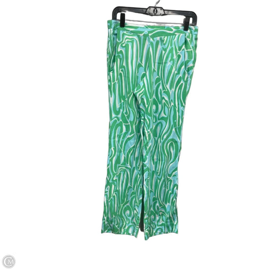 Pants Designer By Lilly Pulitzer In Blue & Green, Size: S