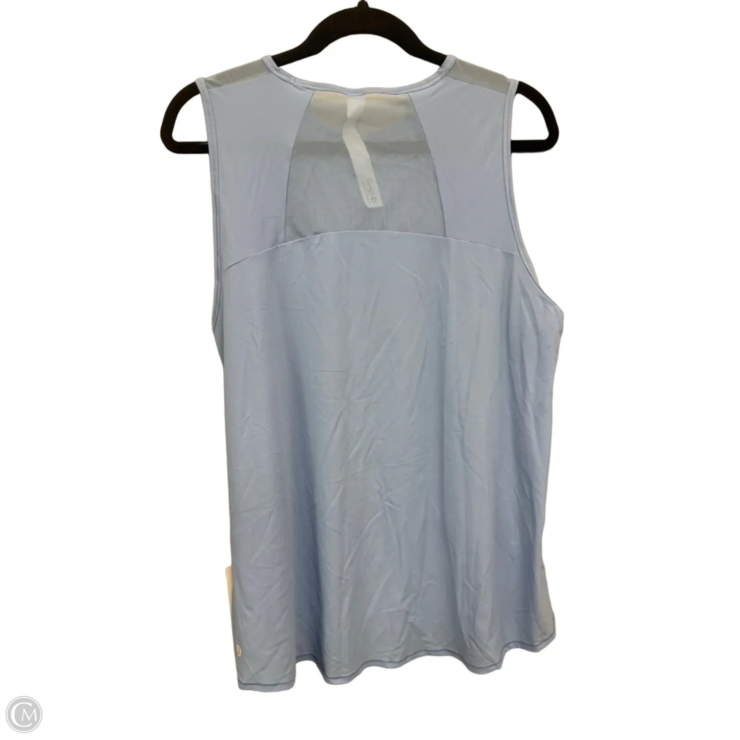 Athletic Tank Top By Lululemon In Blue, Size: 14