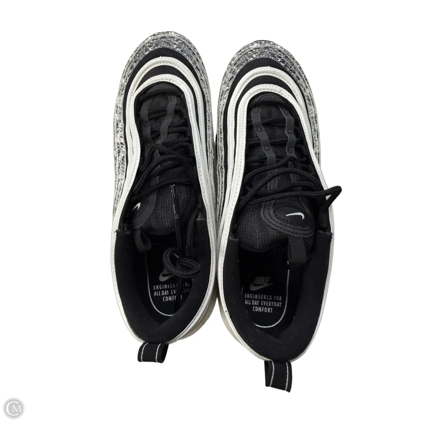 Shoes Athletic By Nike In Black & White, Size: 9