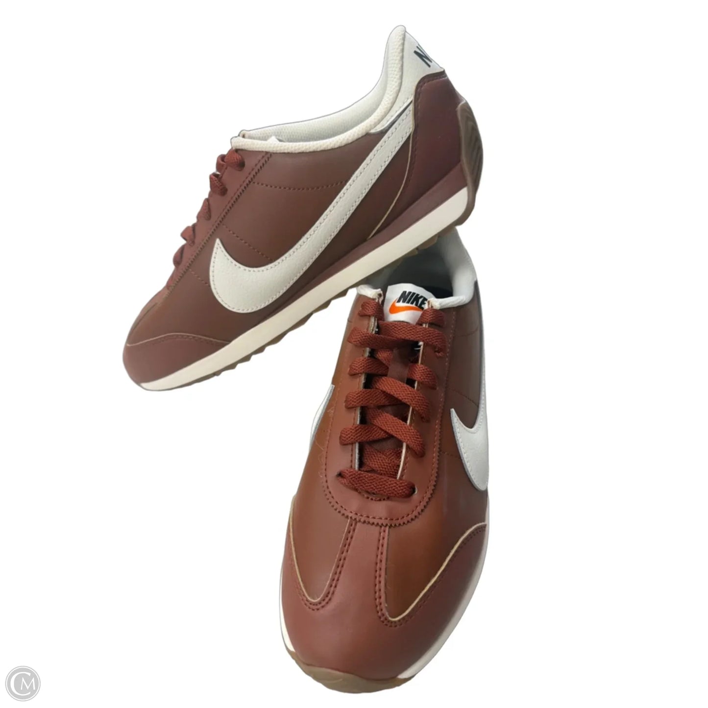 Shoes Athletic By Nike In Brown & White, Size: 9