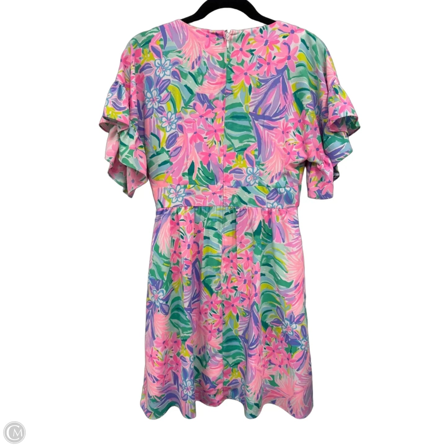 Dress Designer By Lilly Pulitzer In Pink & Purple, Size: 2