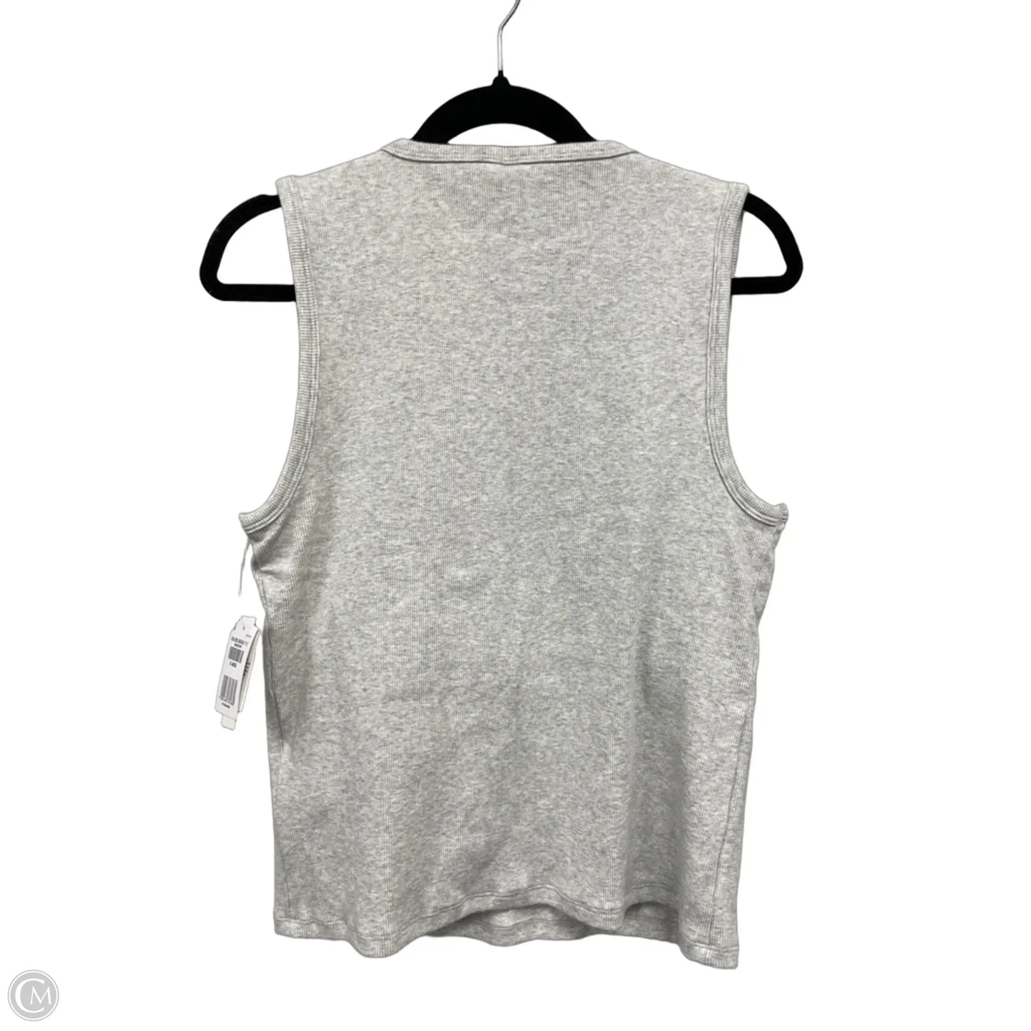 Top Sleeveless By Abercrombie And Fitch In Grey, Size: Xl