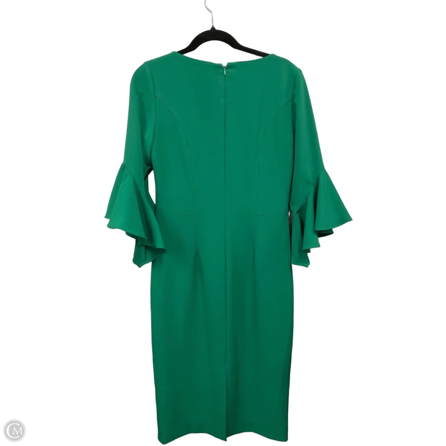 Dress Casual Midi By Alberto Makali In Green, Size: 8