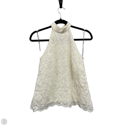 Top Sleeveless By Altard State In Cream, Size: Xs