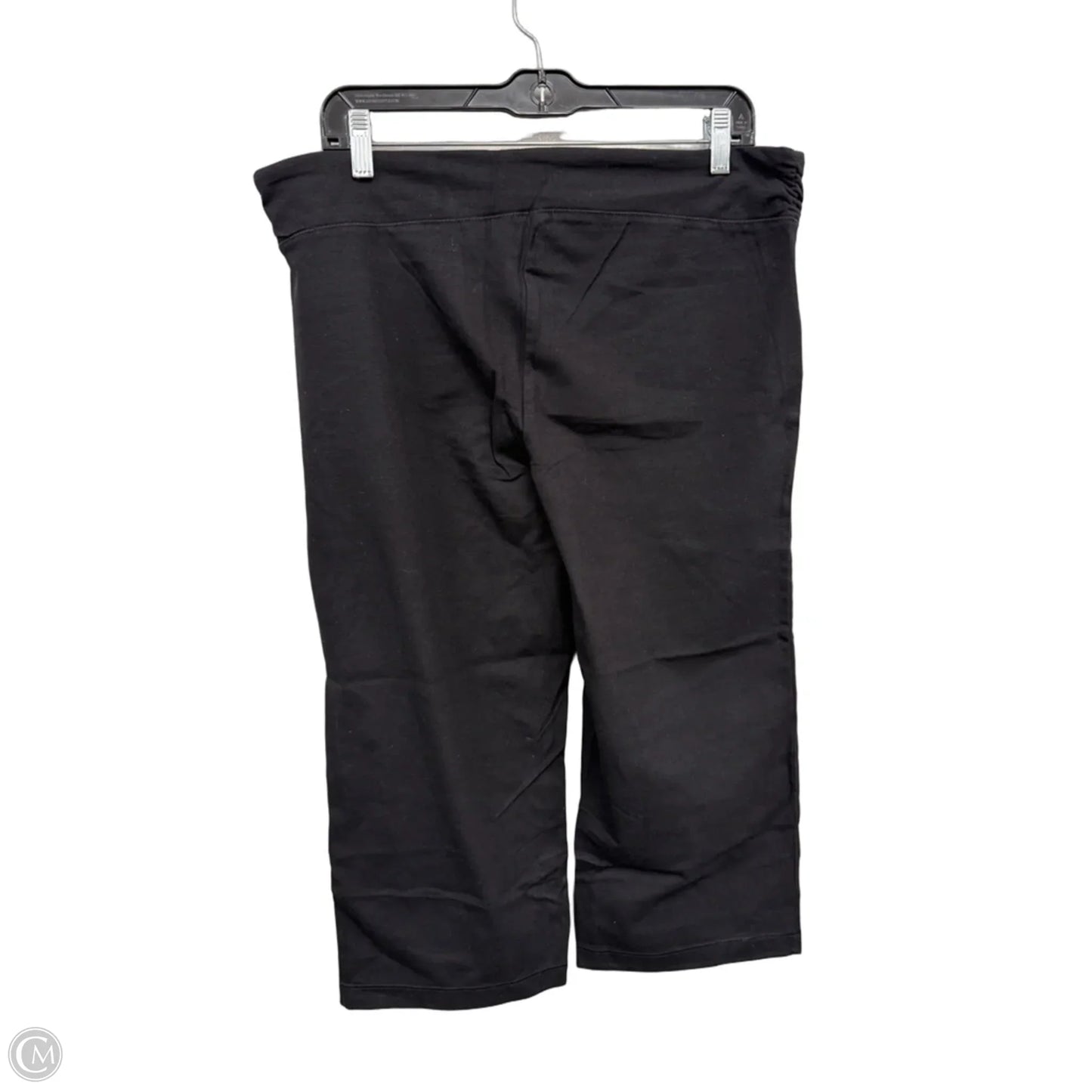 Athletic Leggings Capris By Danskin In Black, Size: Xl