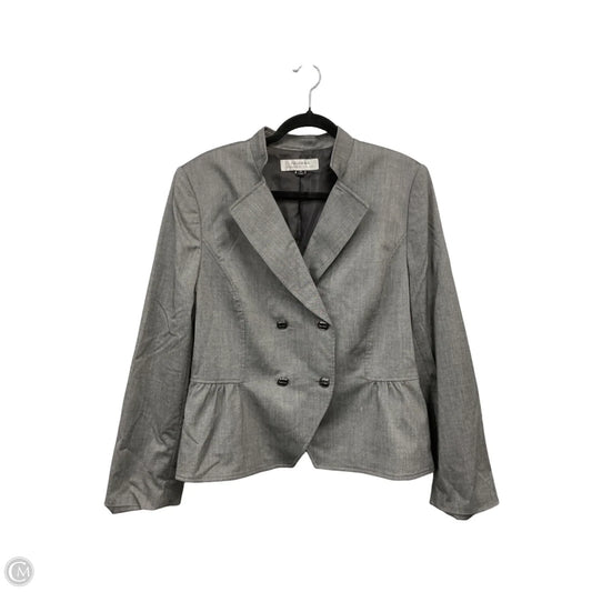 Blazer By Tahari In Grey, Size: 16