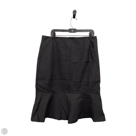 Skirt Midi By Eloquii In Black, Size: 14