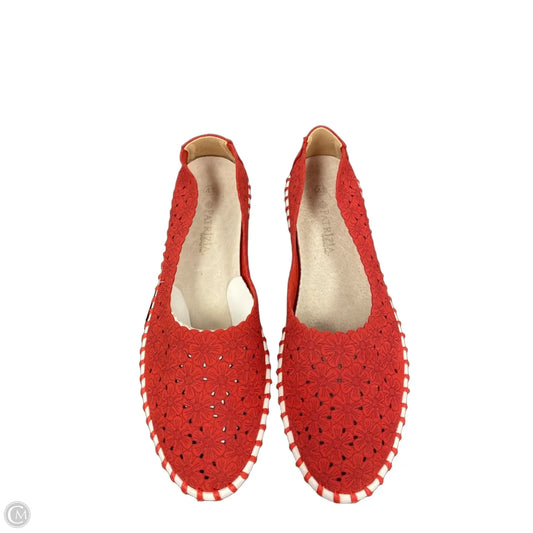 Shoes Flats By Cmc In Red, Size: 10.5