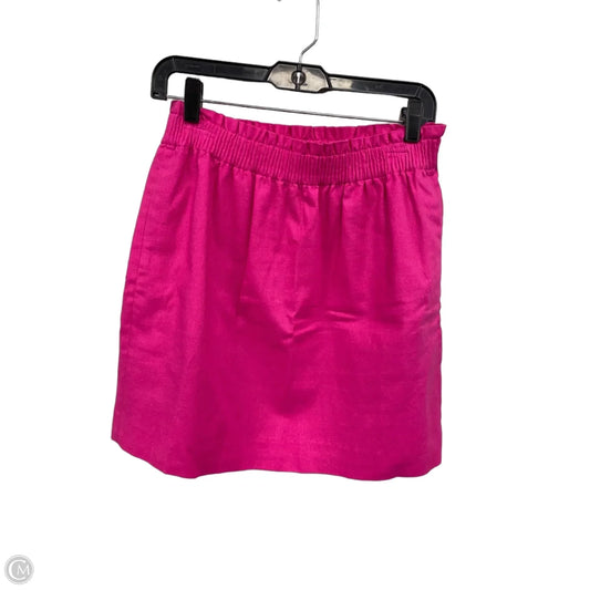 Skirt Mini & Short By J. Crew In Pink, Size: 4