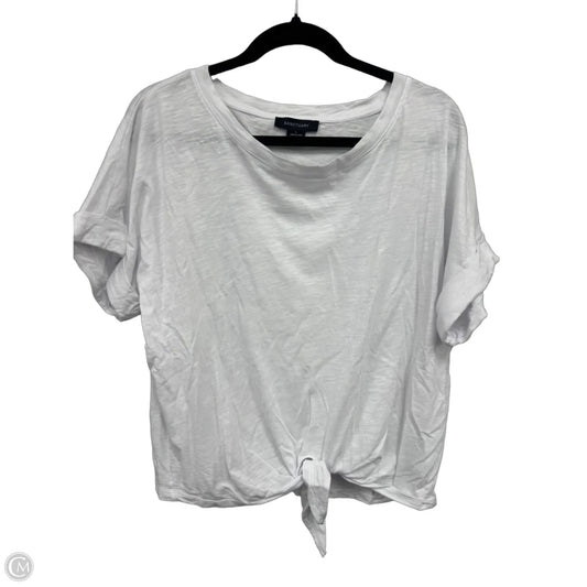 Top Short Sleeve Basic By Sanctuary In White, Size: L