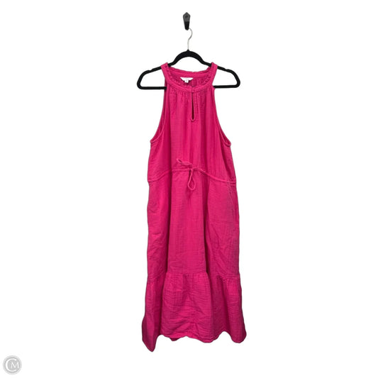 Dress Casual Maxi By Time And Tru In Pink, Size: 3x