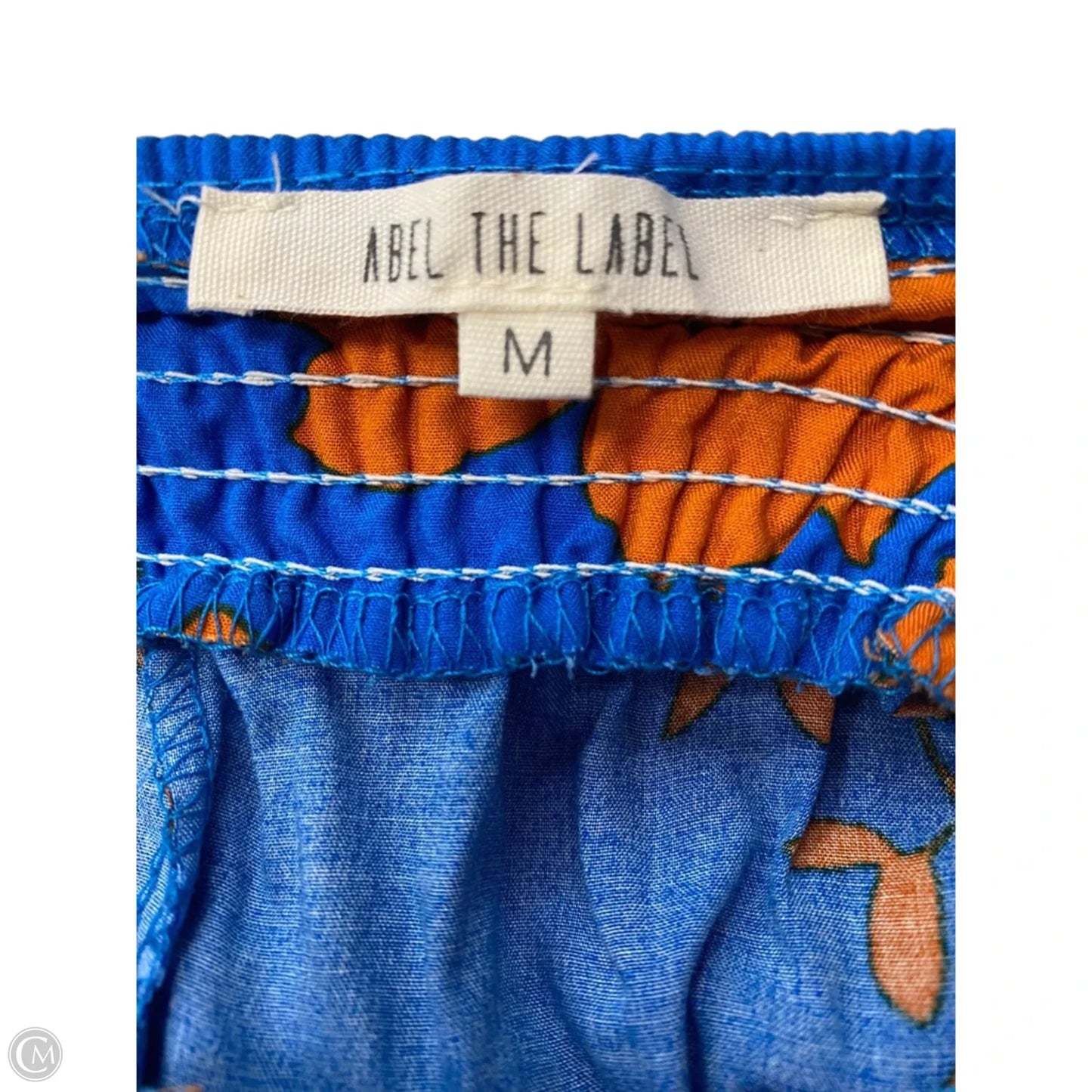 Dress Casual Maxi By Abel The Label In Blue & Orange, Size: M