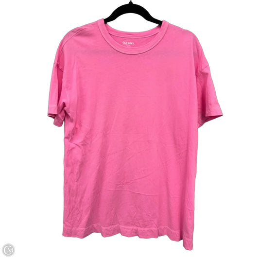 Top Sleeveless Basic By Old Navy In Pink, Size: S