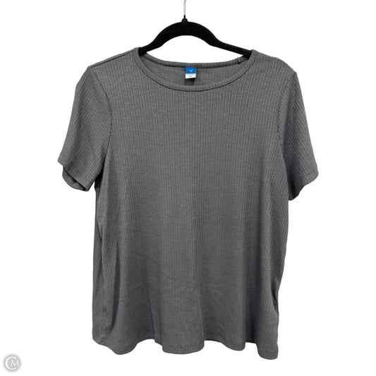 Top Sleeveless Basic By Old Navy In Grey, Size: M