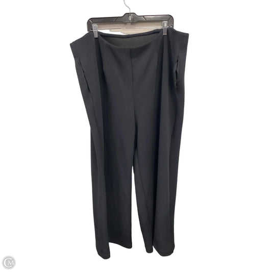 Pants Wide Leg By Lane Bryant In Black, Size: 3x