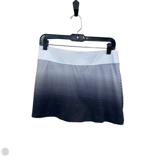 Athletic Skirt By Fila In Black & White, Size: M
