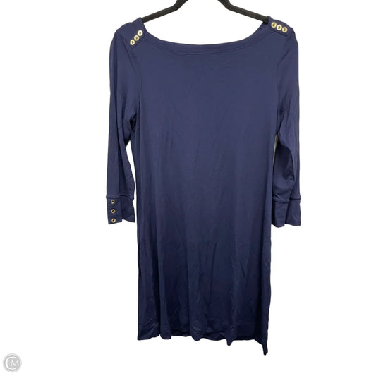 Dress Designer By Lilly Pulitzer In Navy, Size: M