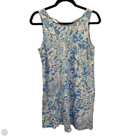 Dress Designer By Lilly Pulitzer In Blue & Purple, Size: M