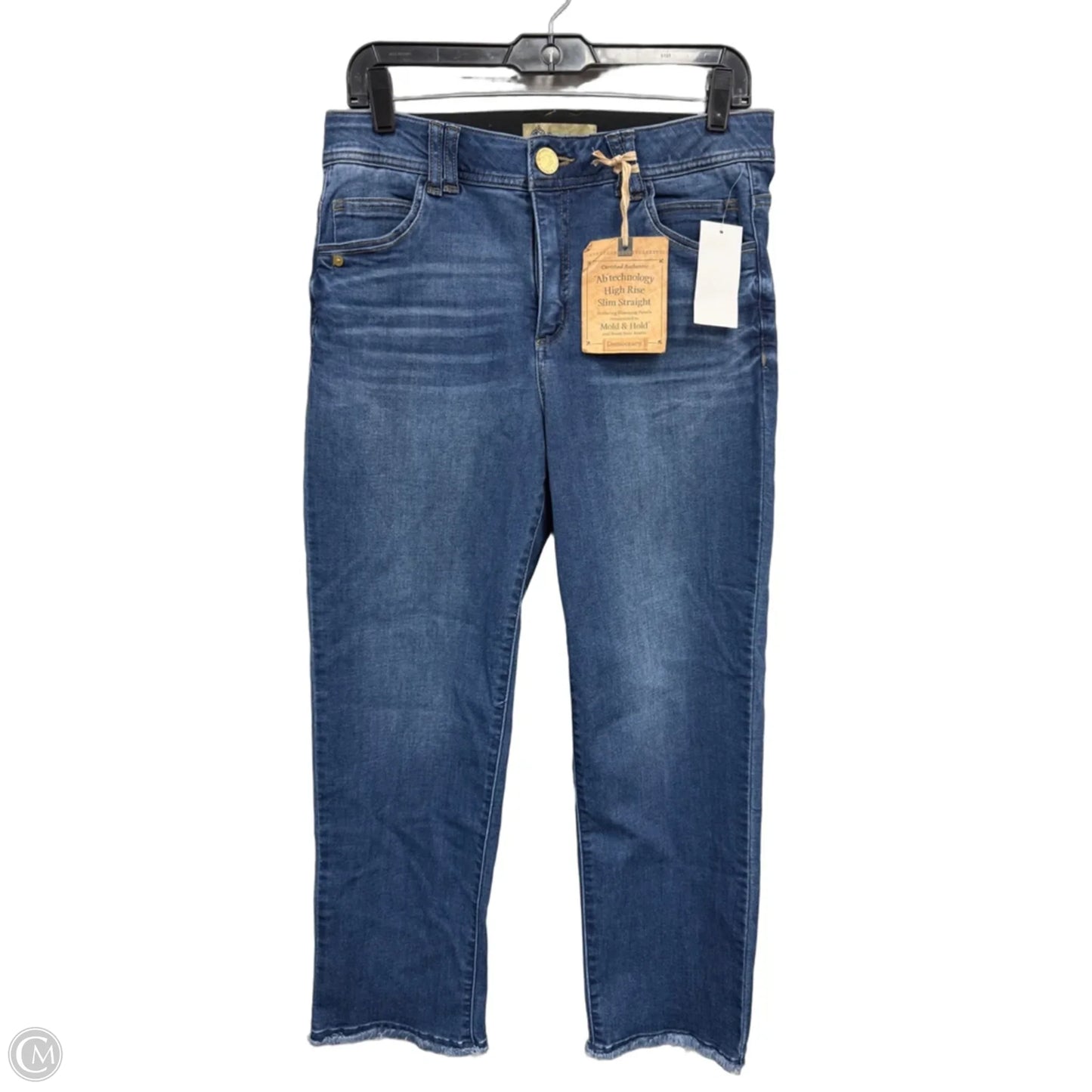 Jeans Straight By Democracy In Blue Denim, Size: 10