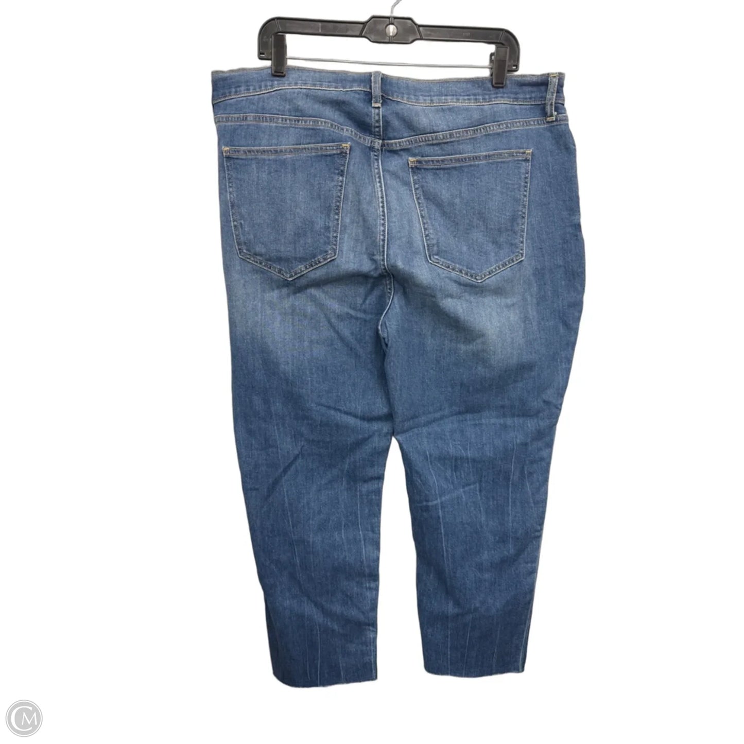 Jeans Straight By Old Navy In Blue Denim, Size: 18