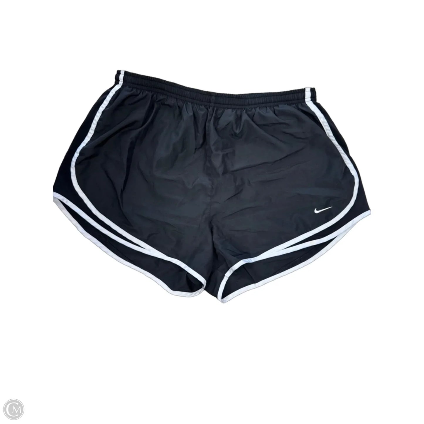 Athletic Shorts By Nike Apparel In Black & White, Size: Xl
