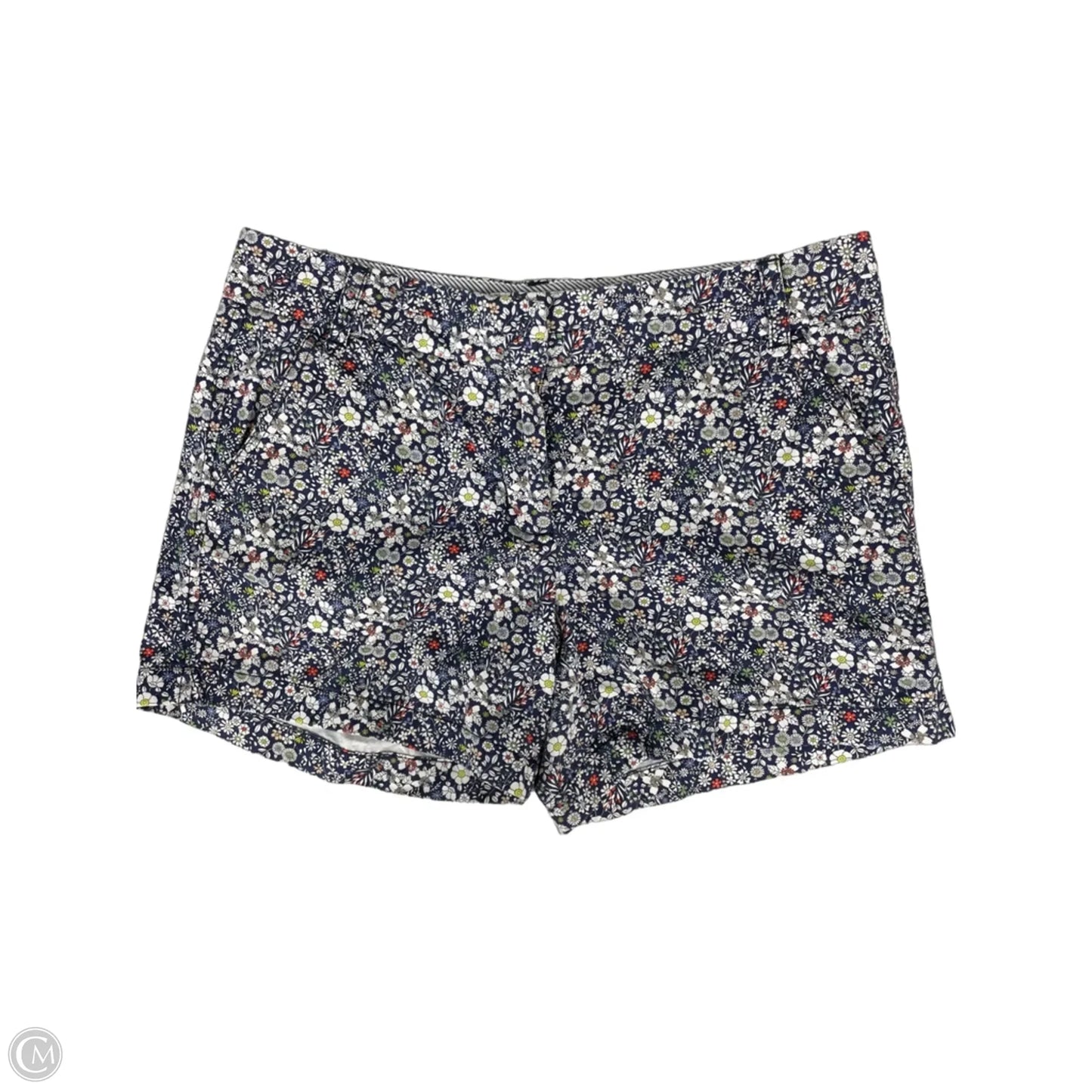 Shorts By J. Crew In Blue & Red & White, Size: 8